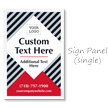 Add Your Logo Text BigBoss Portable Custom Sidewalk Sign