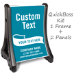 Add Your Text BigBoss Portable Custom Sidewalk Sign