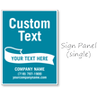 Add Your Text BigBoss Portable Custom Sidewalk Sign