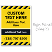 Add Your Text BigBoss Portable Custom Sidewalk Sign