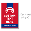 Add Your Text Here BigBoss Portable Custom Sidewalk Sign