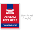 Add Your Text Here BigBoss Portable Custom Sidewalk Sign
