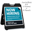 Now Hiring BigBoss Portable Custom Sidewalk Sign