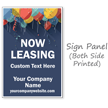 Now Leasing BigBoss Portable Custom Sidewalk Sign