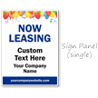 Now Leasing BigBoss Portable Custom Sidewalk Sign