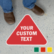 Ad Your Text Custom SlipSafe Floor Sign