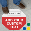 Add Logo and Your Text Custom SlipSafe Floor Sign