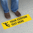 Customizable Slipsafe Floor Sign