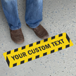 Custom Rectangular Floor Sign