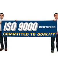 ISO 9000 Certified, Committed To Quality.