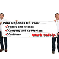 Work Safely Banner