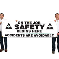 Accidents Are Avoidable Banner
