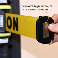 Restricted Area Magnetic Barrier System