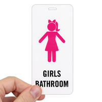 Girls Bathroom Hall Pass ID