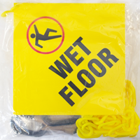 Janitorial Kit For Wet Floor Sign