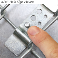 EZ-Clip Sign Clips for Chain Link Fence