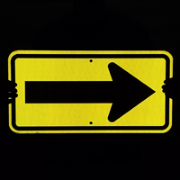 Left or Right Directional Arrow Sign