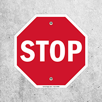 Mini Stop Sign