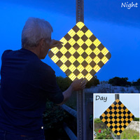 Checkerboard Traffic Sign