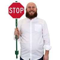 STOP Sign & Stand Kit