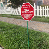 Area Protected By Video Surveillance Sign