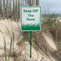 Keep Off The Dune Lawnboss Sign Kit