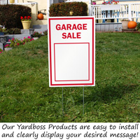 Garage Sale with Write-In Area