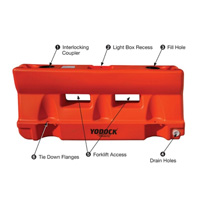Yodock 2001MB water-filled barricade