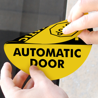 Automatic Door Label