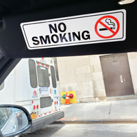 No Smoking Symbol Label