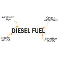 Diesel Fuel Chemical Label