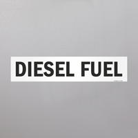 Diesel Fuel Chemical Label