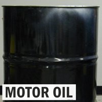 Motor Oil Chemical Label