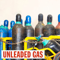 Unleaded Gas Safety Label