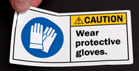 Wear protective gloves.