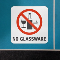 No Glassware Pool Marker