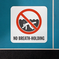 No Breath Holding Pool Marker