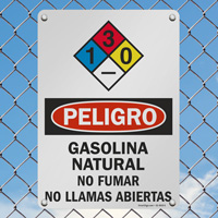 Gasolina Natural Sign