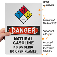 Natural Gasoline Sign