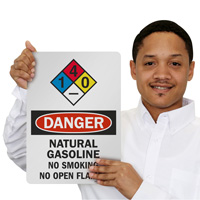 Natural Gasoline Sign