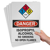 Isopropyl Alcohol Sign
