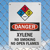 Xylene Sign