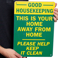 Good Housekeeping This Is Home Away Sign