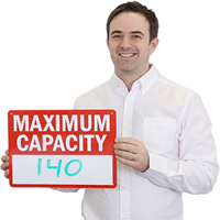 Maximum Capacity Sign