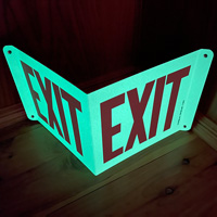 EXIT (6 in. high letters) big size Sign