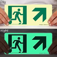 Glowsmart™ Directional Emergency Sign, Arrow Up Sign