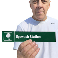 Eyewash Station Modular Magnetic Door Sign