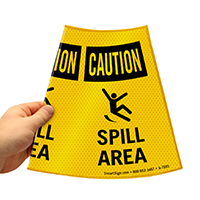 Caution Spill Area Cone Collar