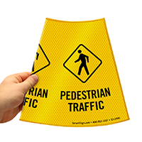 Pedestrian Traffic Cone Collar