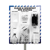 Clean and Disinfect Supply Station & Stand